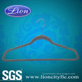 LEC-F5010 hot sell adult kids satin velvet hanger